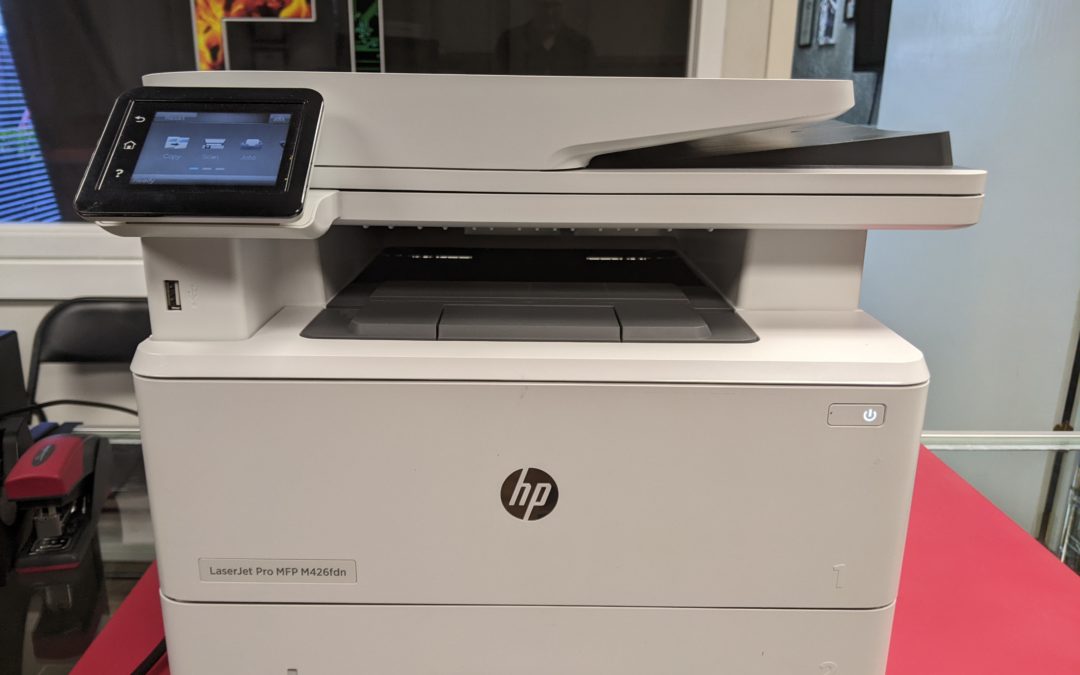 HP LASERJET M426FDN Laser Monochrome Multifunction Printer For Sale – SOLD