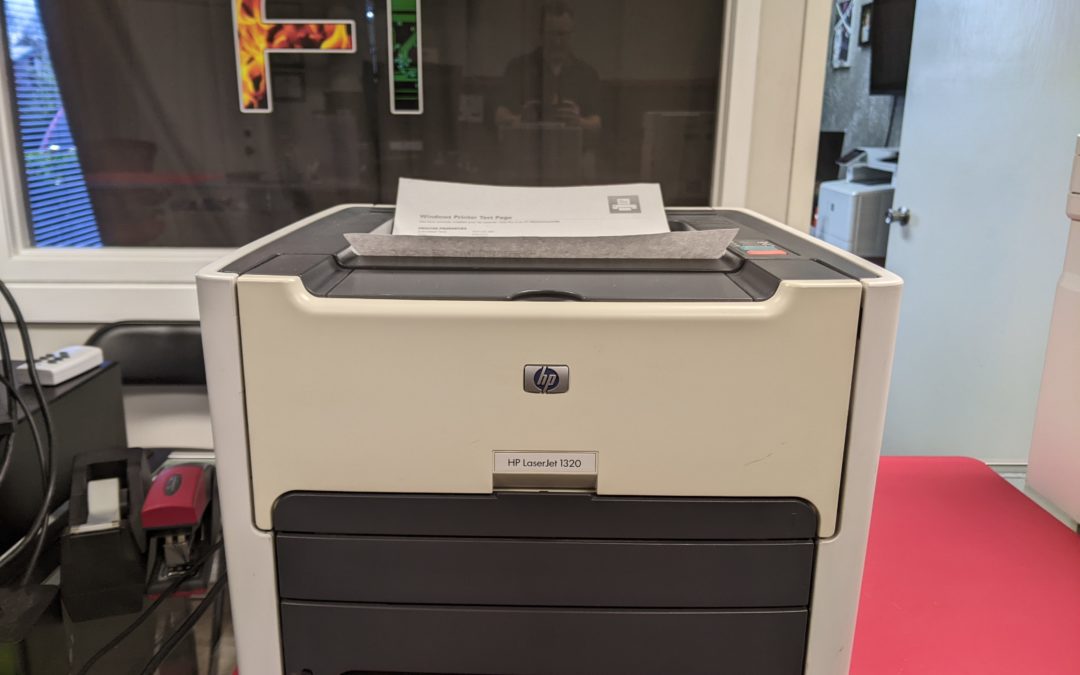 HP 1320 Monochrome Printer For Sale SOLD Fireytech Computer Repair Tulsa